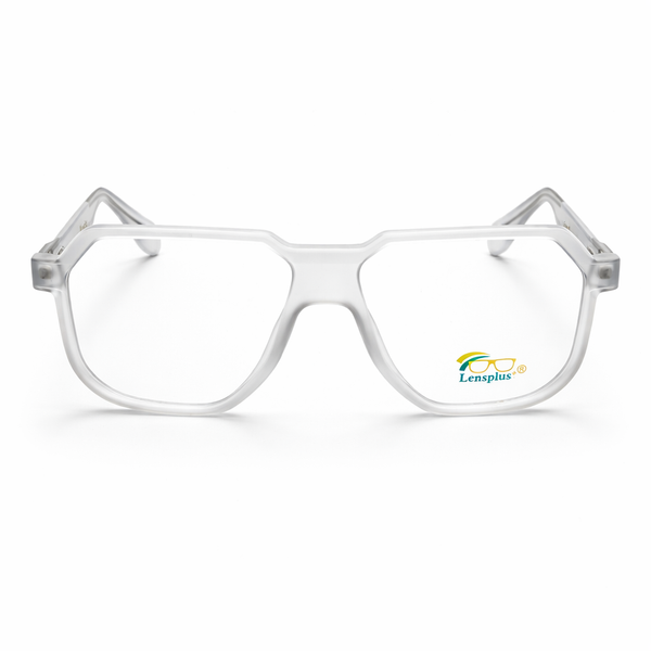 LENSPLUS Multicolor frame for Men and Women 1184 white