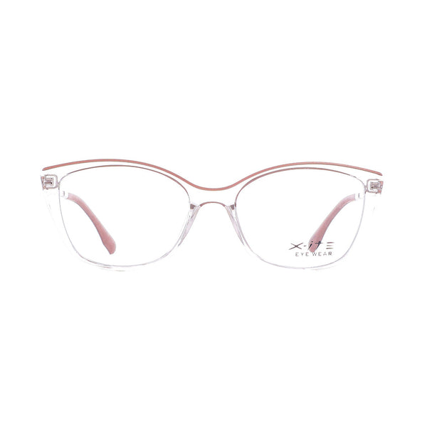 10073 Xite Eyewear CATEYE Shaped Acetate WOMEN Frame Brown