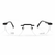 LEXUS METALLIC EYEWAER Rimless FRAME LE804 Black