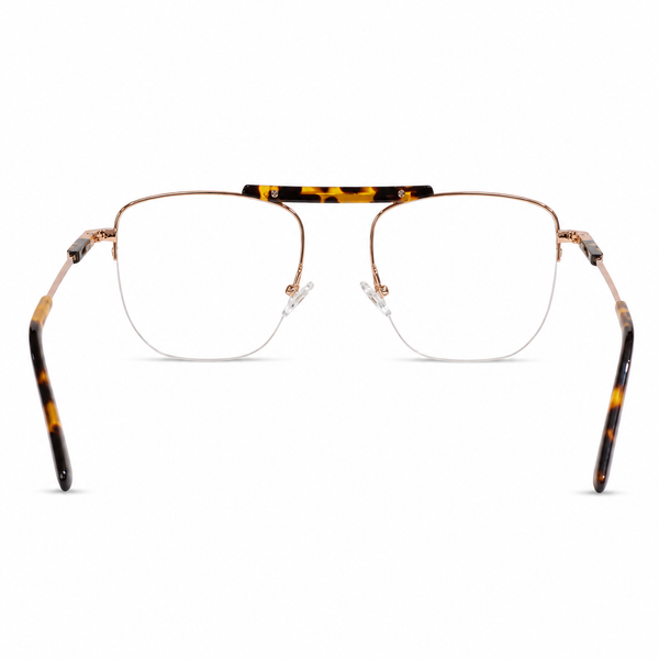 PROVO SQUARE METAL EYEGLASS FOR MEN