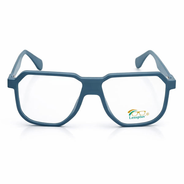 LENSPLUS Multicolor frame for Men and Women 1184 Azure green