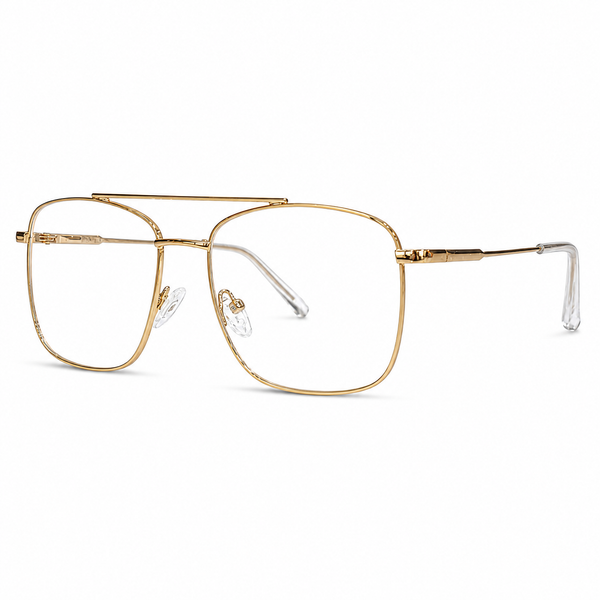 SQUARE METAL EYEGLASS FOR MEN
