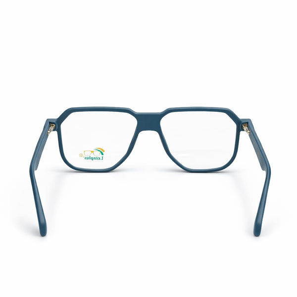 LENSPLUS Multicolor frame for Men and Women 1184 Azure green