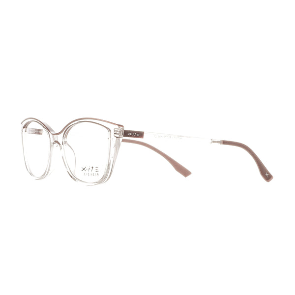 10073 Xite Eyewear CATEYE Shaped Acetate WOMEN Frame Brown