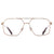 10051 Xite Eyewear Square Shaped Acetate Men Frame
