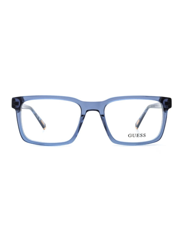 GUESS Men Rectangular Acetate FullRim Frame GU5030154090FR