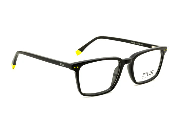 IRUS 3241 Men Rectangular Frames black