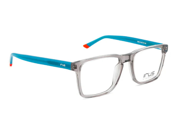 IRUS 3242 Men Rectangular Frames Grey