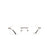 Insist luxury Eyewear Rectangle ShapedMetal Men and Women Rimless Frame
