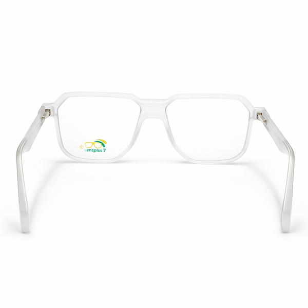 LENSPLUS Multicolor frame for Men and Women 1184 white