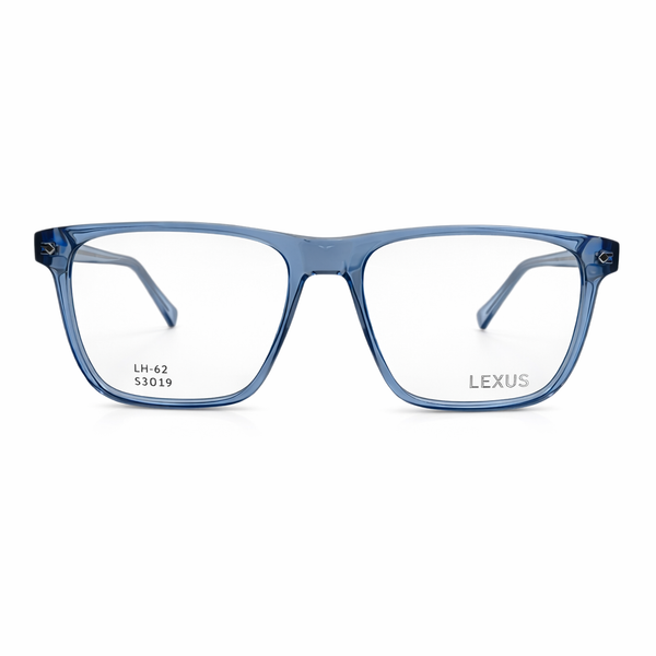 LEXUS Acetate frame for Men and Women LH 62 Blue