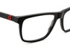 GUESS Men Rectangular Acetate FullRim Frame GU50281 001 54 FR