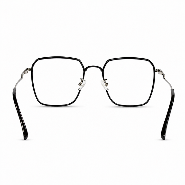 LENSPLUS SQUARE METAL EYEGLASS FOR WOMEN