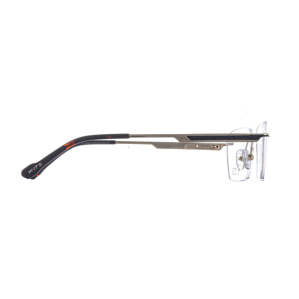 10003 Xite Eyewear's Rectangular Rimless Shaped Metal Men's Frame
