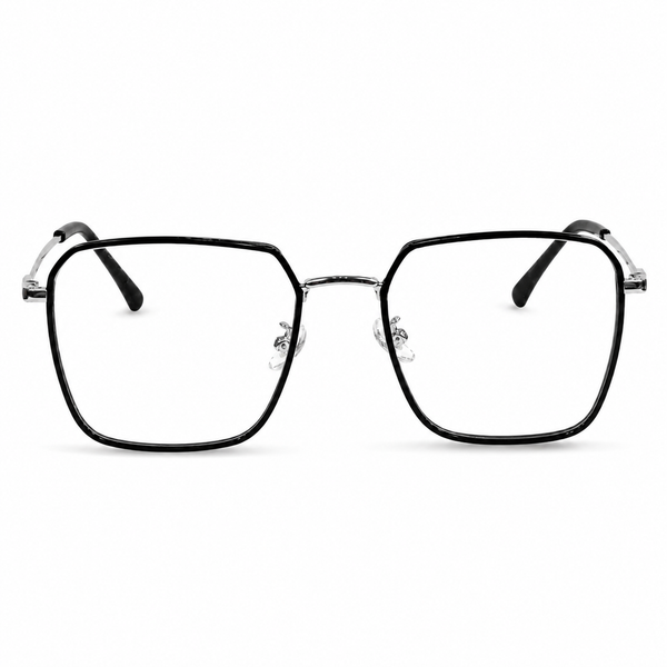 LENSPLUS SQUARE METAL EYEGLASS FOR WOMEN
