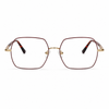 Stylish Square Golden Women Eyeglass