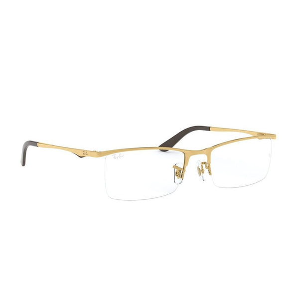 Ray-Ban ORX63231 Rectangle Gold Frame