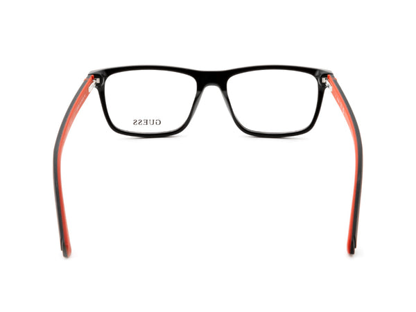 GUESS Men Rectangular Acetate FullRim Frame GU50281 001 54 FR