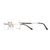 10003 Xite Eyewear's Rectangular Rimless Shaped Metal Men's Frame