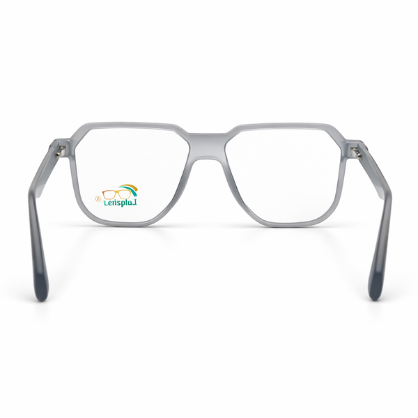LENSPLUS Multicolor frame for Men and Women 1184 Gray