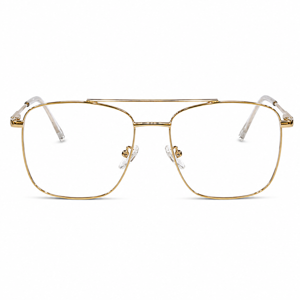 SQUARE METAL EYEGLASS FOR MEN