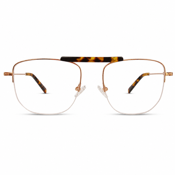 PROVO SQUARE METAL EYEGLASS FOR MEN