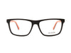 GUESS Men Rectangular Acetate FullRim Frame GU50281 001 54 FR