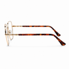 Stylish Square Golden Women Eyeglass