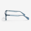 LENSPLUS Multicolor frame for Men and Women 1190 Dusty Blue Gray Large