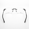 LEXUS METALLIC EYEWAER Rimless FRAME LE804 Black